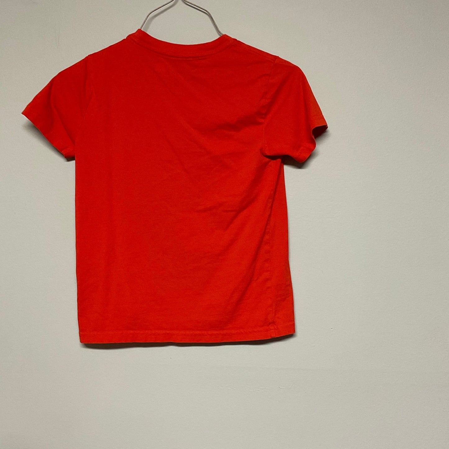 Orange polo T-shirt