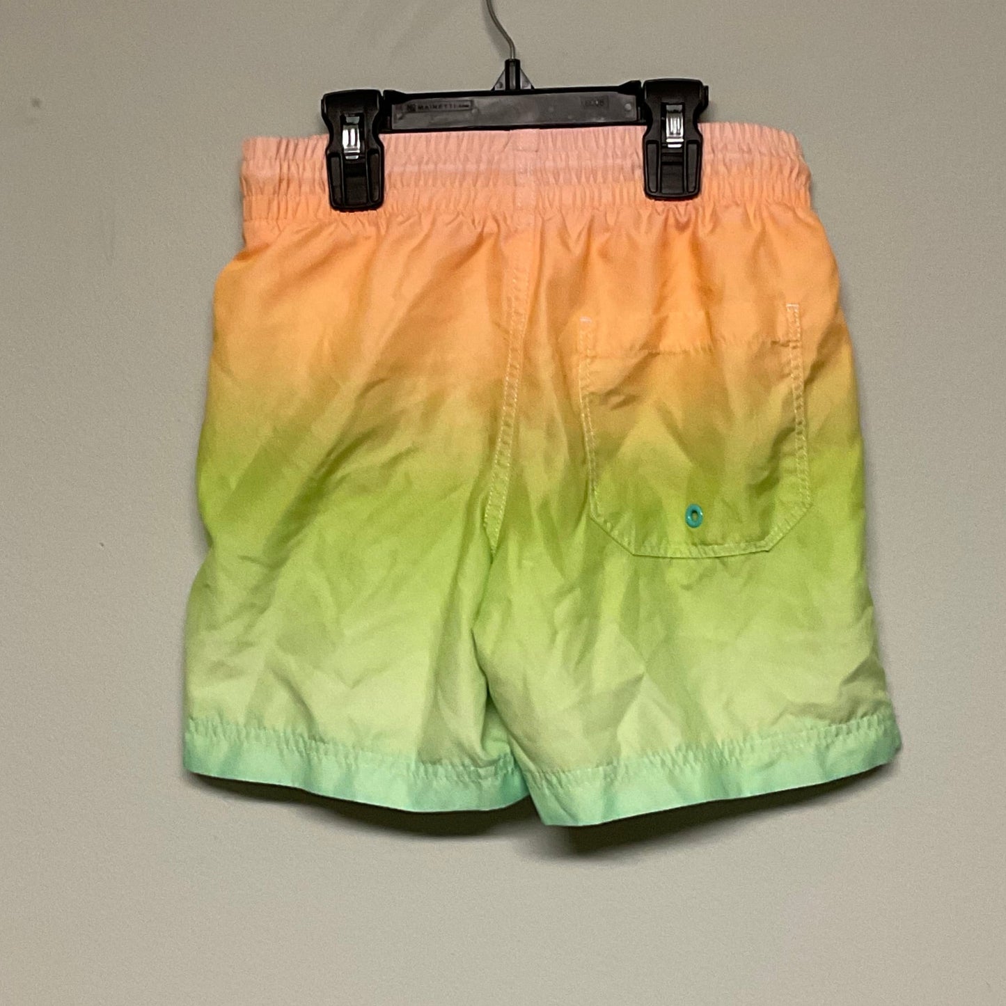 Swim trunks Old Navy orange/green