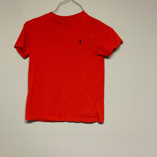 Orange polo T-shirt