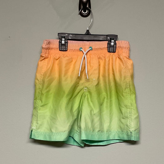 Swim trunks Old Navy orange/green