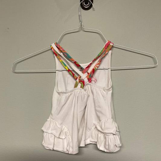 Bonnie Jean floral flamingo short set