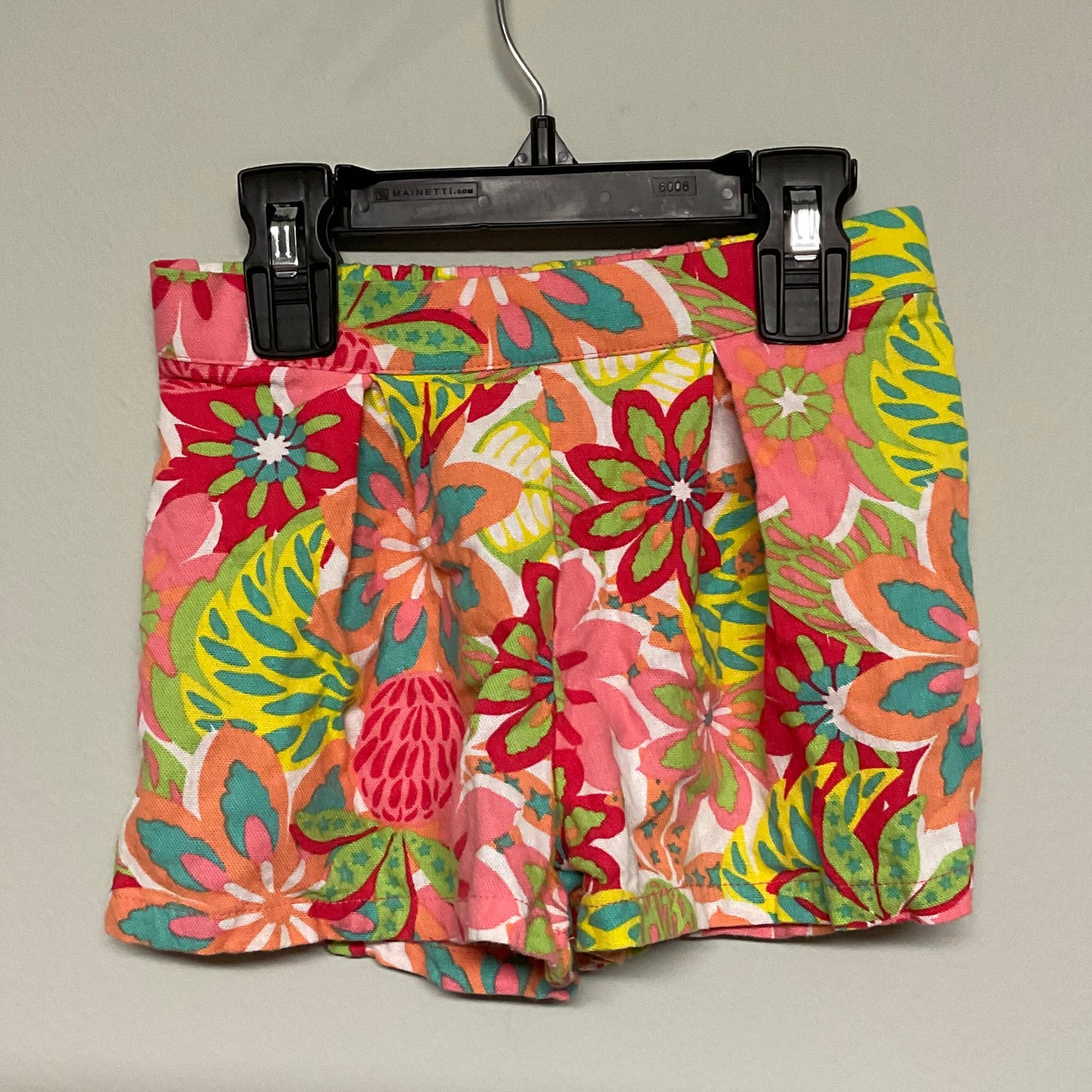 Bonnie Jean floral flamingo short set