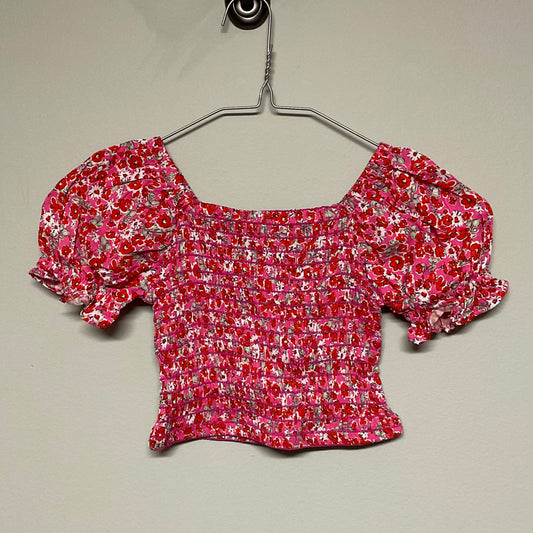 Vince Camuto Pink floral top + shorts