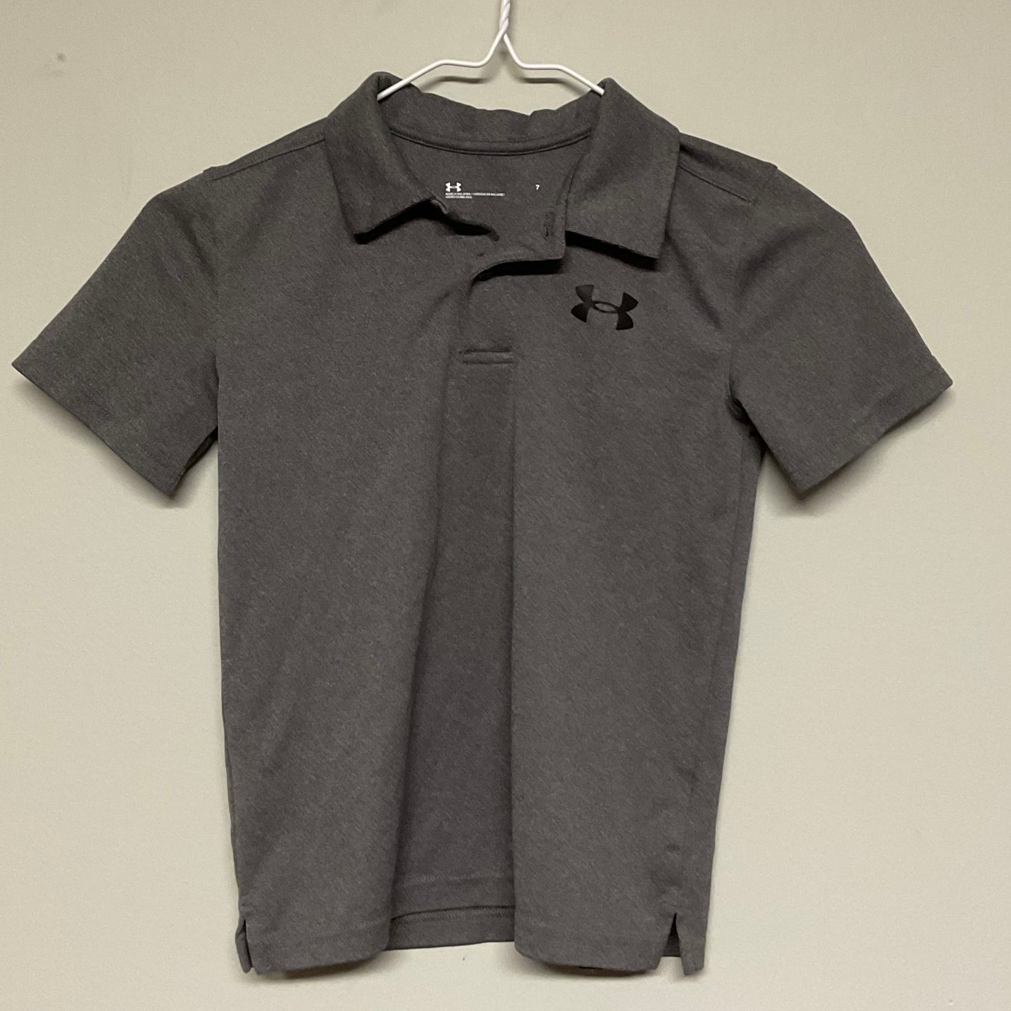 Grey Under Armour polo