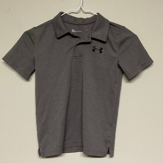 Grey Under Armour polo