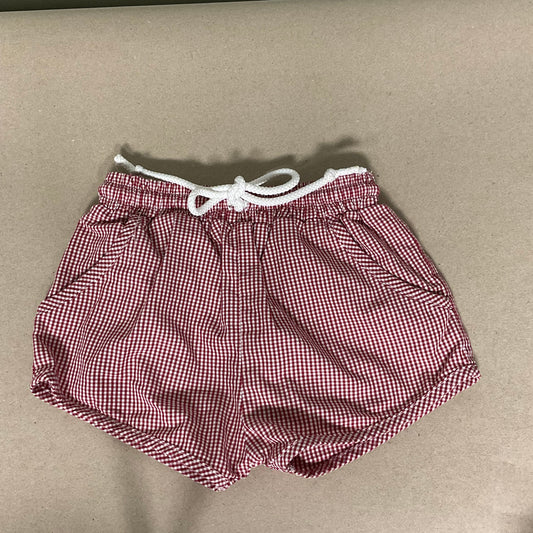 Red/white shorts w/ pockets