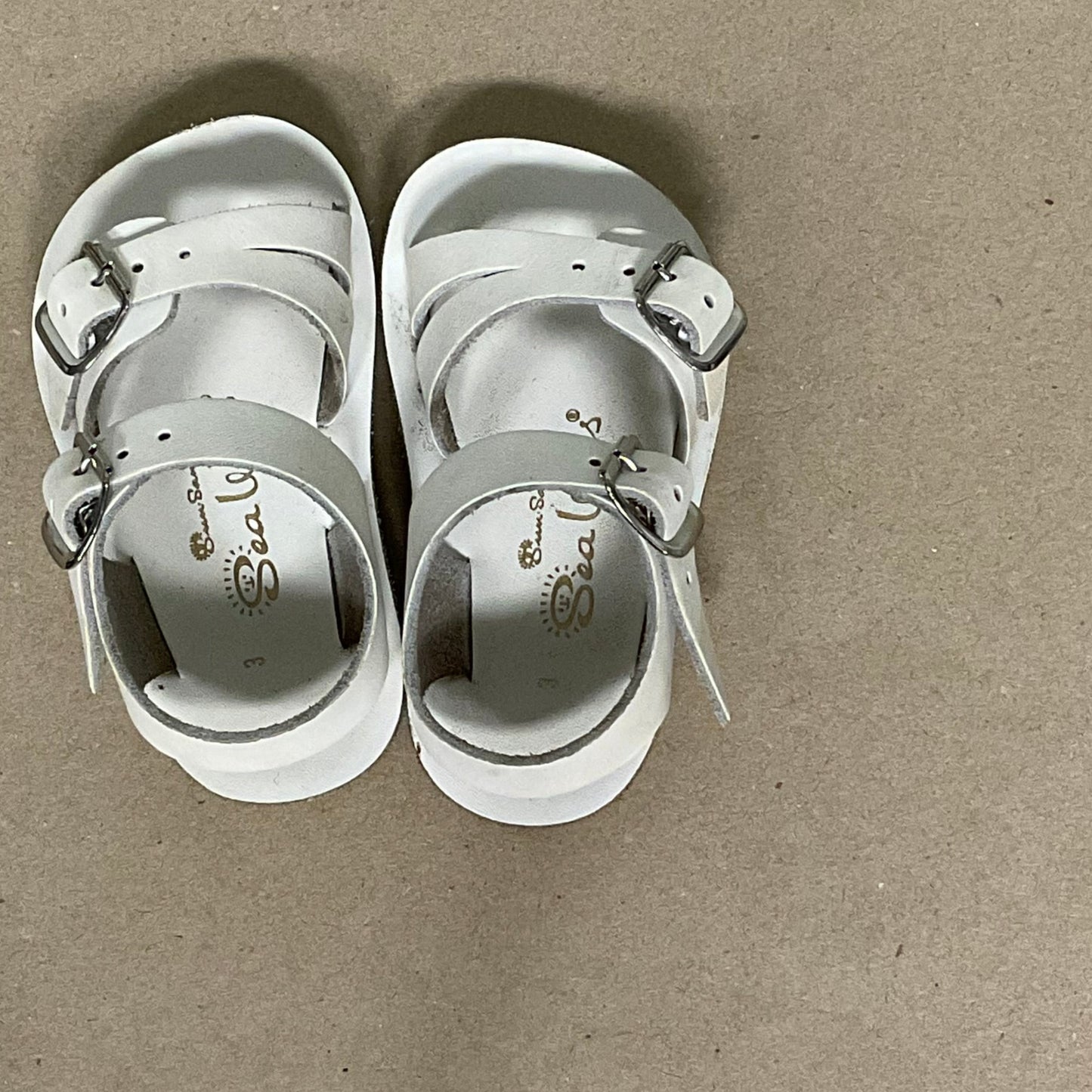 White Seawee sandals