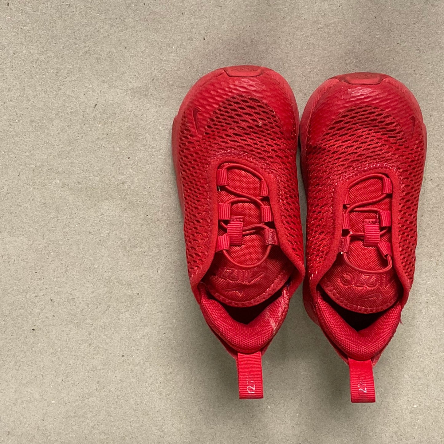 Red Nike shoes