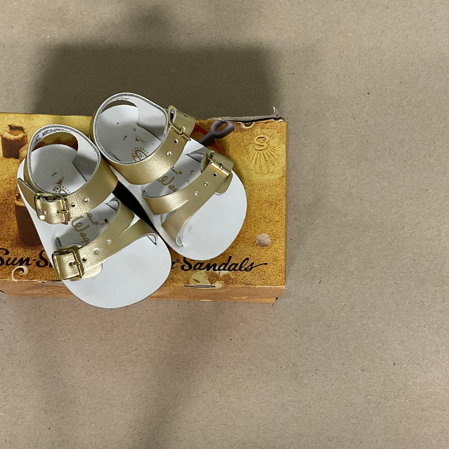 Gold Seawee sandals