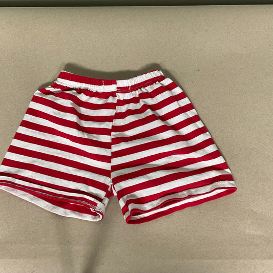 Red/white stripe shorts