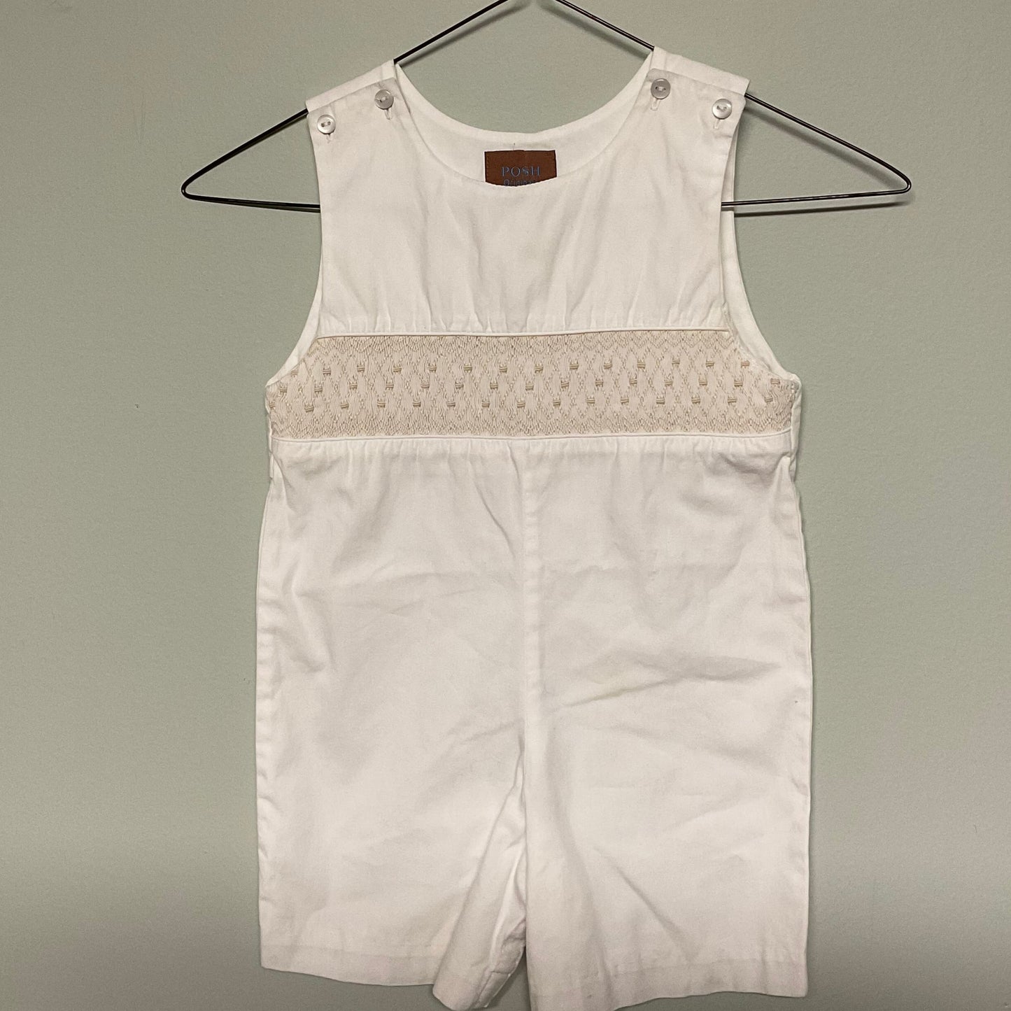 Posh original white Jonjon (smocked)