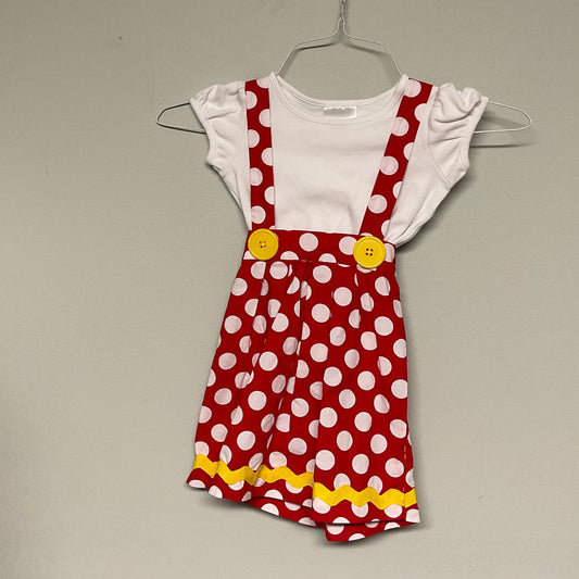 Minnie Mouse dress - white/shirt